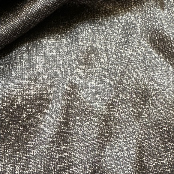 Vintage Armani Collezioni Charcoal and White Pattern Silk Dress Shirt - Picture 9 of 9